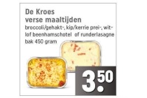 de kroes verse maaltijden