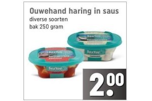 ouwehand haring in saus