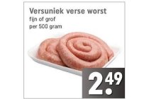 versuniek verse worst