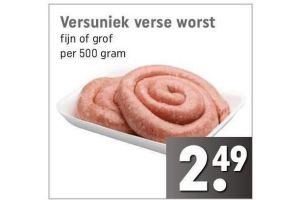 versuniek verse worst