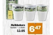 melkbekers