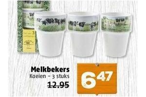 melkbekers