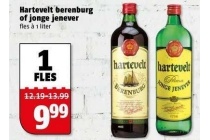 hartevelt berenburg of jonge jenever