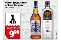 olifant jonge jenever of dujardin vieux