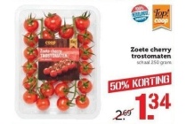zoete cherry trostomaten