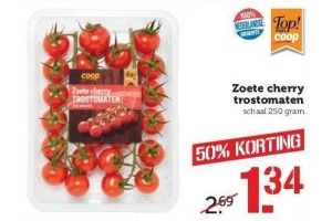 zoete cherry trostomaten