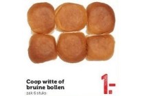 coop witte of bruine bollen