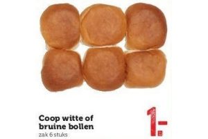 coop witte of bruine bollen