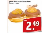 peer karamelvlaaitjes