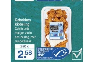 gebakken kibbeling