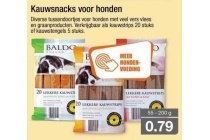 kauwsnacks voor honden