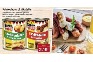 kohlrouladen of frikandellen