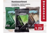 hoestassortiment