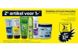 studioline of fructis haarstyling