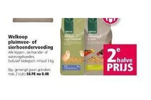 welkoop pluimvee of sierhoendervoeding