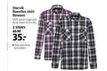 storvik flanellen shirt dawson