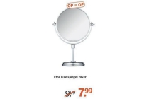 etos luxe spiegel zilver