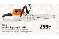 stihl accukettingzaag msa120