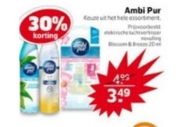 het gehele ambi pur assortiment