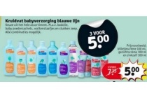 kruidvat babyverzorging blauwe lijn