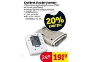 kruidvat bloeddrukmeter