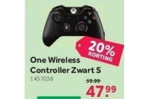 one wireless controller zwart s