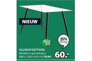 ollerup eettafel