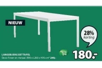 langebjerg eettafel