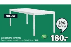 langebjerg eettafel