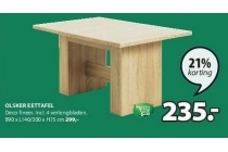 olskeer eettafel