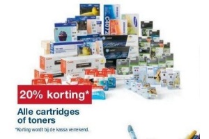 alle cartridges of toners