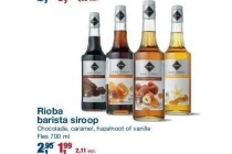 rioba barista siroop