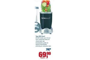 nutribullet blender type 600 zwart