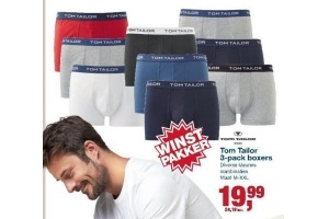 tom tailor 3 pack boxers