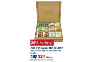 alle pickwick theekisten