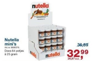 nutella mini s