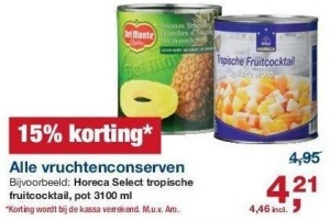 alle vruchtenconserven