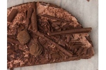 triple chocolate vlaai