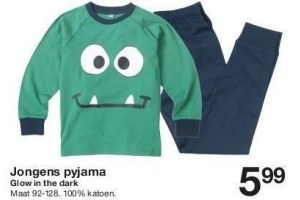 jongens pyjama