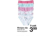 meisjes slip