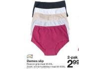 dames slip 2 pack