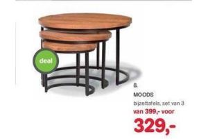 moods bijzettafels set van 3