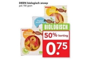 deen biologisch snoep