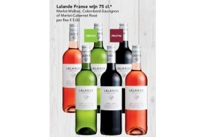 lalande franse wijn