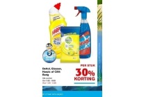dettol glassex harpic of cillit bang