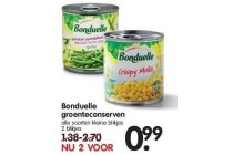 bonduelle groenteconserven