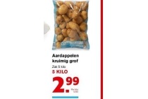 aardappelen kruimig grof