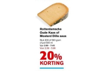 rotterdamsche oude kaas of mosterd dille saus