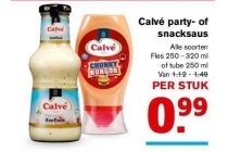 calve party of snacksaus
