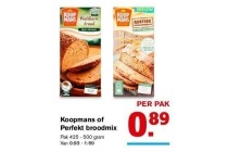 koopmans of perfekt broodmix